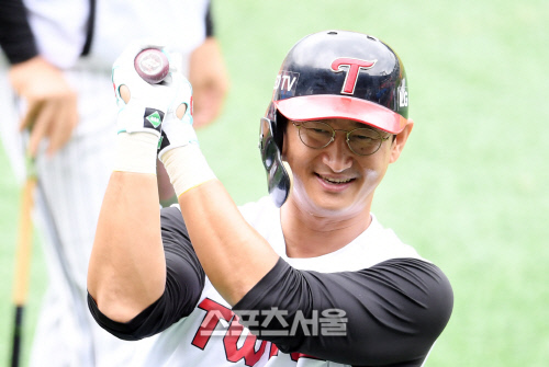 [포토]박용택, 미소 가득
