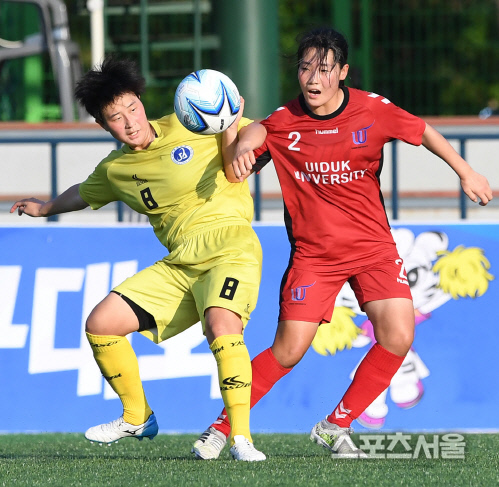 [포토] 문경대 지수진, 밀리지 않아!