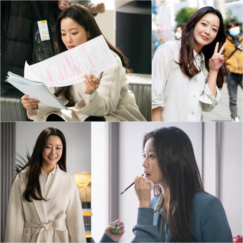 김희선, '앨리스' 비하인드 컷 속 불변의 미모 눈길