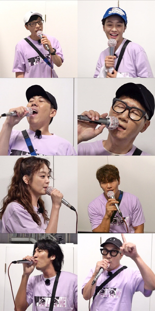 '런닝맨' 유재석→전소민, 열정의 생목 라이브 대결