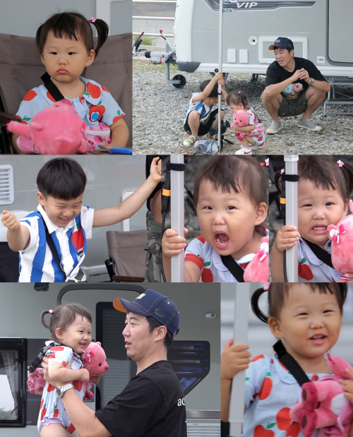 '슈돌' 하영, 변비 탈출 위해 사투…도경완X연우 '응원'