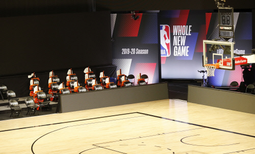 USA BASKETBALL NBA PLAYOFFS POSTPONED