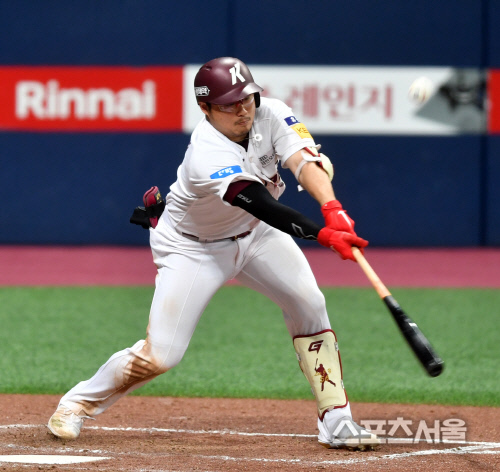 '행운의 역전안타' 이지영[포토]