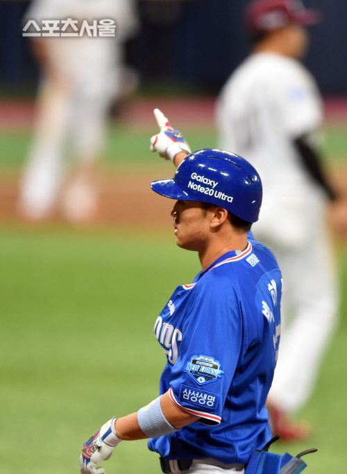 \'역전타 주인공 박해민\'[포토]