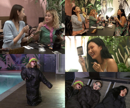 '나혼자산다' 박나래X한혜진X화사, '여은파' 구독자 50만 달성 공약 실천한다