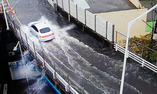 태풍 '하이선' 전국 폭우 강풍, 강원영동·경상도 최대 400㎜ 비
