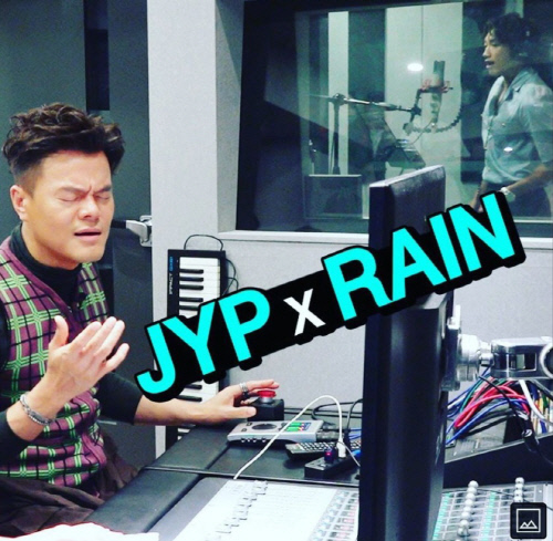 박진영X 비, 이 조합 무엇? "13년만에 형과 녹음실에" 특급 컬래버 예고