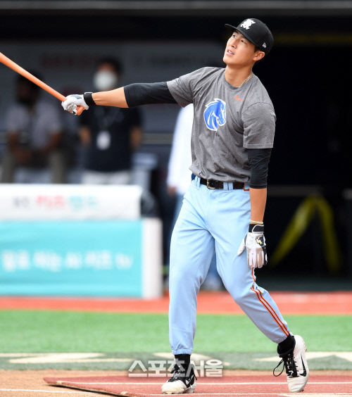 [포토] 김건형 '우월한 피지컬'