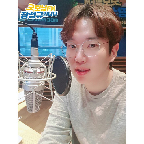 '고열&장염' 장성규, 라디오 대타 김정현 아나에 감사 인사…"고마운 내 동생♥"