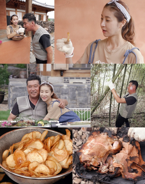 '편스토랑' 한다감, 가마솥 3색튀김 도전 '군침유발'
