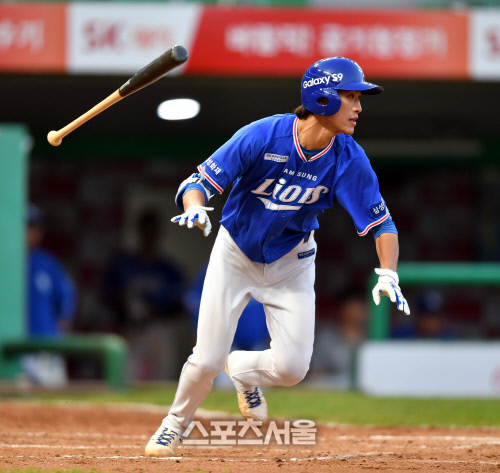 삼성 강한울, 상무 전역 후 첫 1군 등록