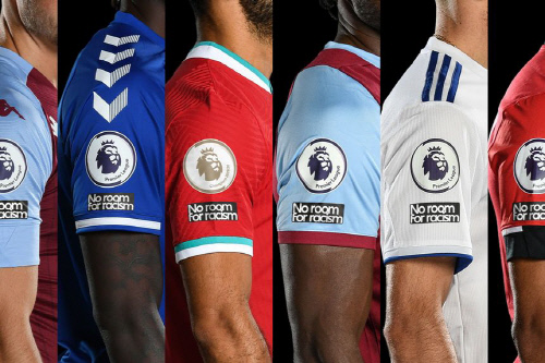 프리미어리그, 인종차별 반대 위해 '유니폼 패치+무릎꿇기' 이어갈 것