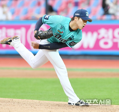 [포토] NC 구창모, 1회부터 피홈런으로 실점했지만...