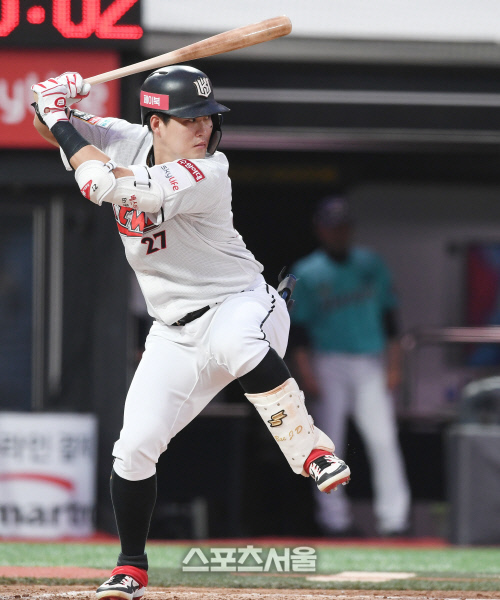 이강철 감독의 발언 후, 배정대가 보여준 리드오프의 품격[SS스타]