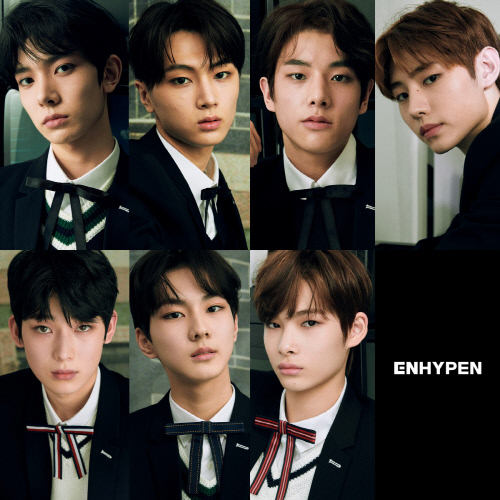 ENHYPEN_프로필사진(좌측상단부터 시계방향으로 희승, 제이, 제이크, 성훈, 니키, 정원, 선우)