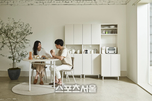 [한샘 사진자료] 한샘 유로 501 플랫_홈카페형 구성