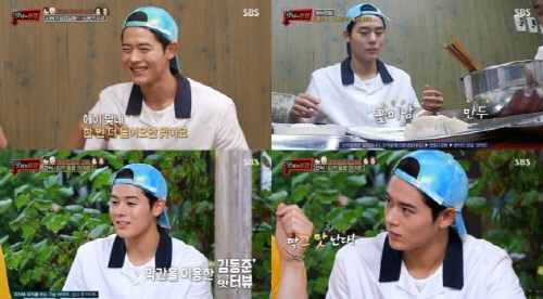 '맛남의 광장' 김동준, 백종원 껌딱지 보조로 훈훈 케미 선봬