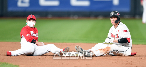 [포토]황재균-김선빈, 도란도란