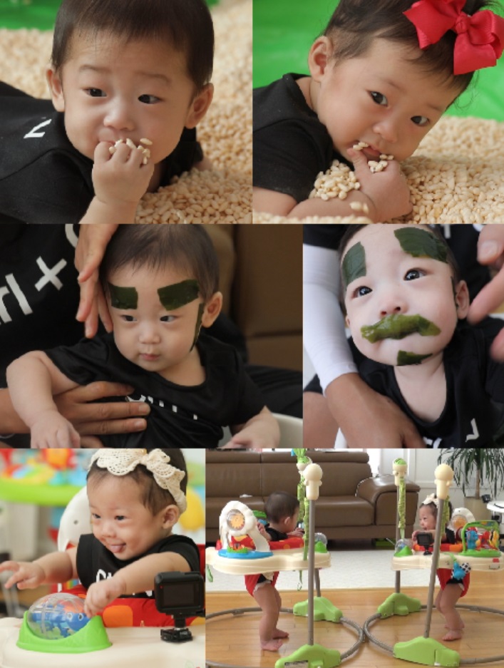 '슈돌' 이천수네 쌍둥이 생애 첫 촉감놀이 공개…개성만점 먹방 눈길