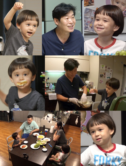 '슈퍼맨이 돌아왔다' 벤틀리, 이연복 셰프 보조로 활약…훈훈 케미 선봬