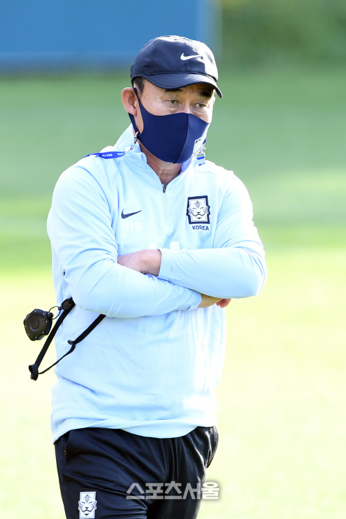 [포토]올림픽대표팀 이끄는 김학범 감독