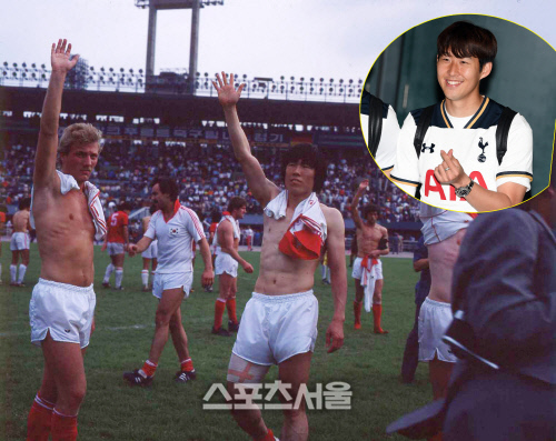 31년, 11433일 만에…2% 모자랐던 차붐의 꿈, 후계자 SON이 채웠다