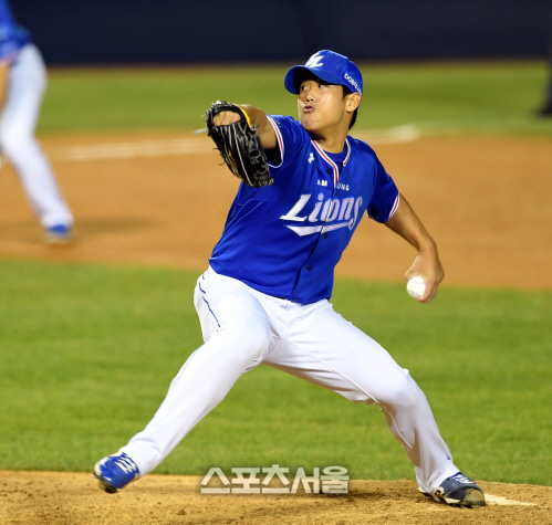 [포토] 역투하는 삼성 이상민