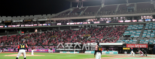 [포토] 다시 열린 야구장 관중석