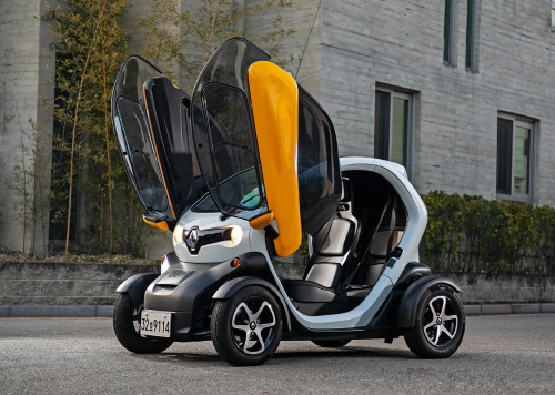 수입차량에서 수출차량으로 변한 르노 트위지