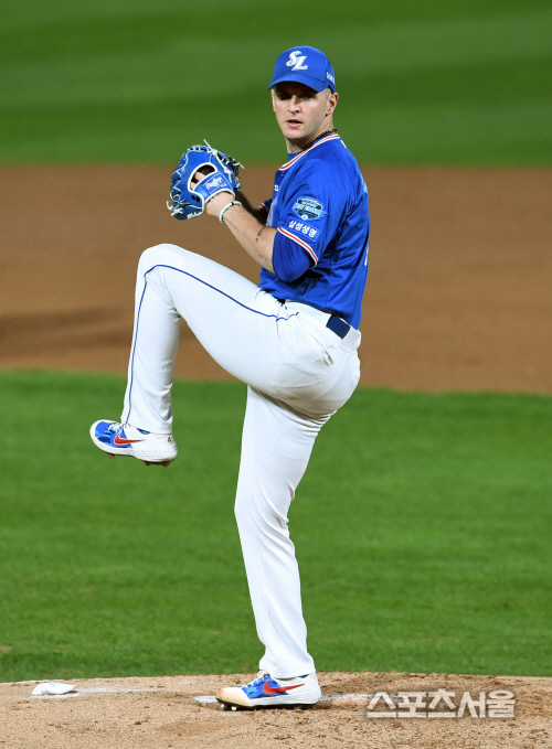 외인투수 잔혹사 마침표 찍은 뷰캐넌, 삼성 한화에 승리