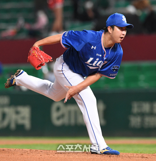 '데뷔 첫 10승' 최채흥 "새로운 출발점이라고 생각한다"[SS인터뷰]