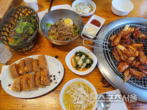 숯불닭갈비