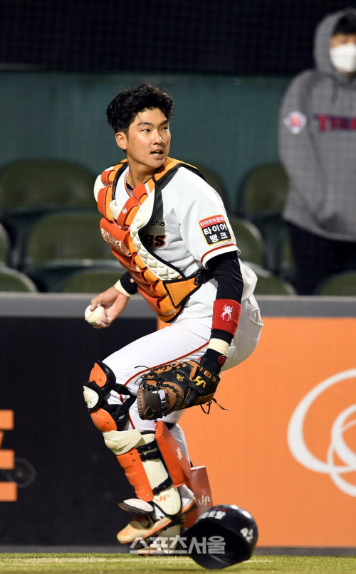 [포토] 박상언 \'다 보고 있어\'