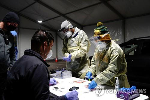 美 코로나 재확산 국면, 하루 사망자 1천명 넘어