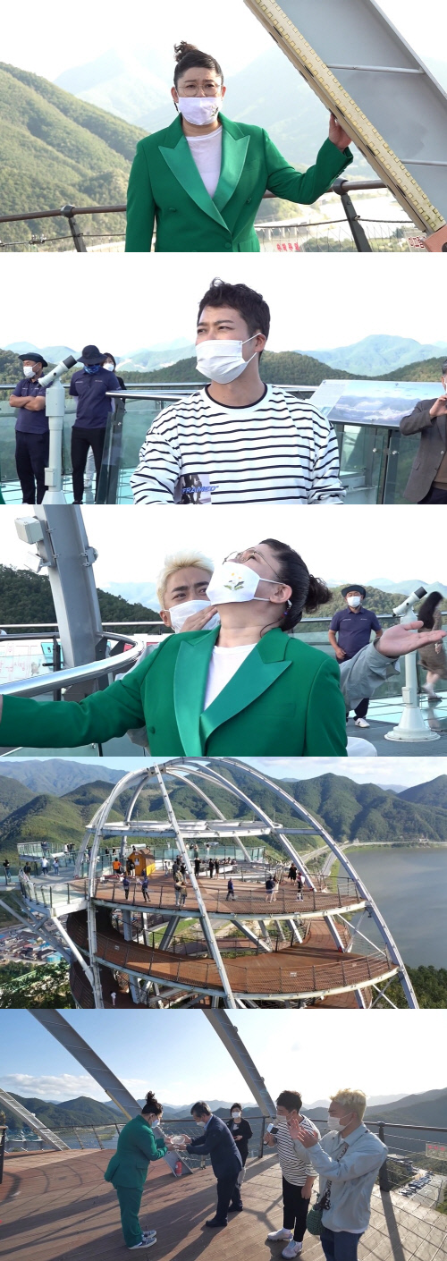 '전참시' 이영자, 소백산 시상식서 고소공포증에 '벌벌'…전현무 구원투수