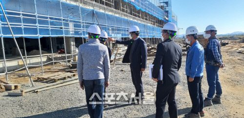 고흥군, 부실시공·안전사고 예방 현장실태 점검 실시