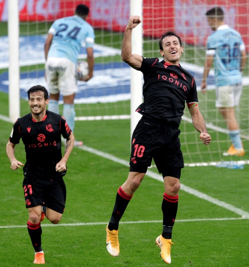 레알 소시에다드의 미켈 오야르사발