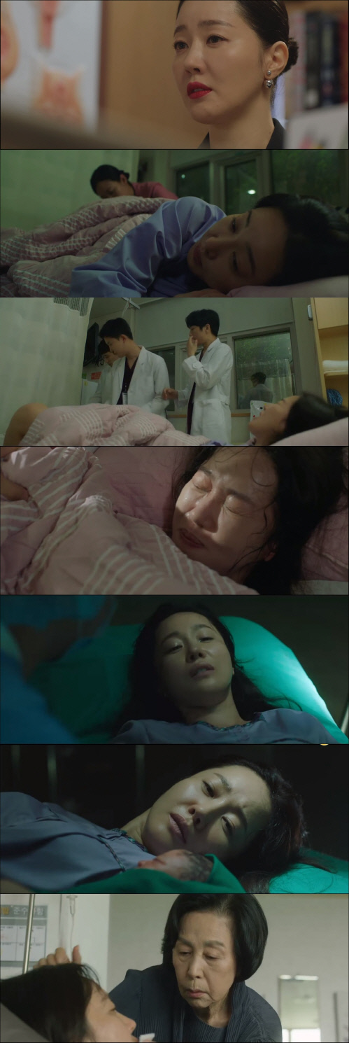 첫방 '산후조리원' 초고령 산모 엄지원, 무통주사→출산 "임신은 고달프고 출산은 잔인해"[SS리뷰]