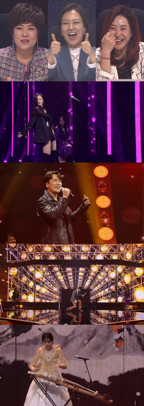 ‘트롯신2' 파워풀한 안무→가야금 연주까지…장윤정 극찬한 다크호스 등장