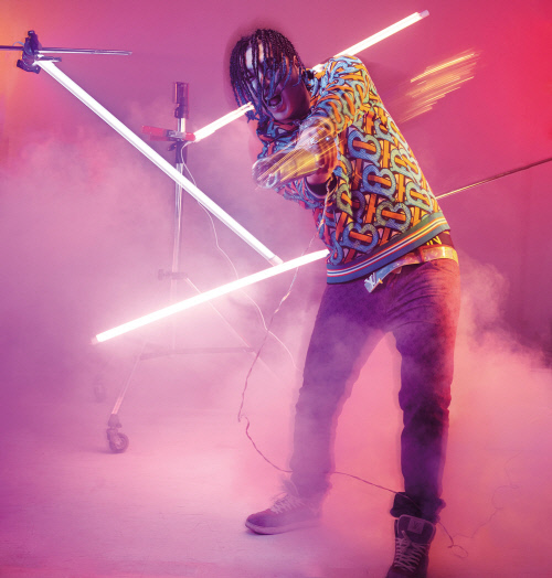 래퍼 언에듀케이티드 키드, 맥심에서 독특한 매력 보여줘