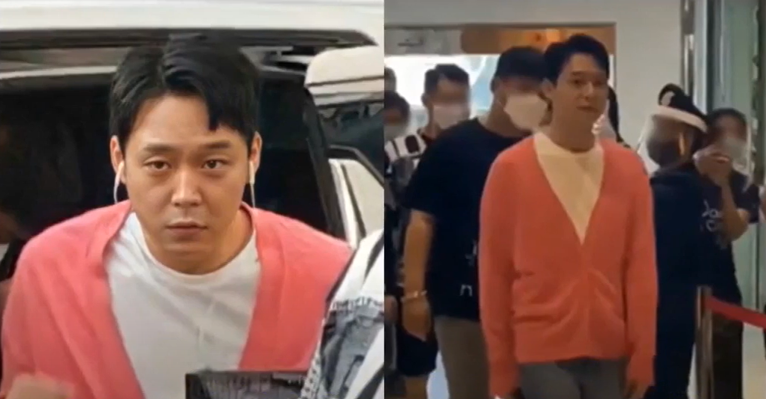 은퇴 번복한 박유천, 태국 '노마스크'로 입국 논란