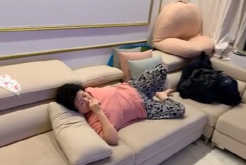 함소원, '아내의 맛' 시청자 반응 의식한 듯 돌봄 이모 휴식 영상 공개