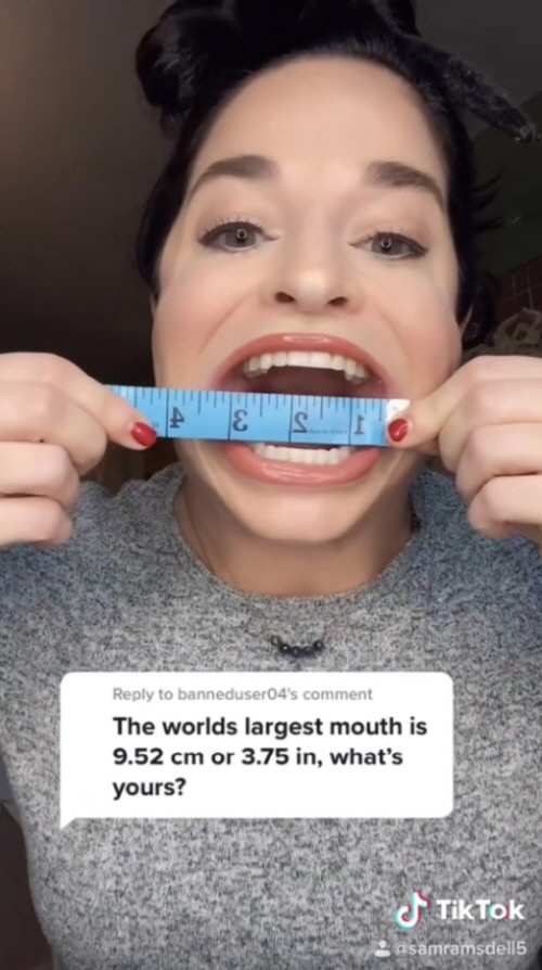 입 크기 자랑만으로 SNS서 수천만원 수익 버는 女 크리에이터 [B급통신]