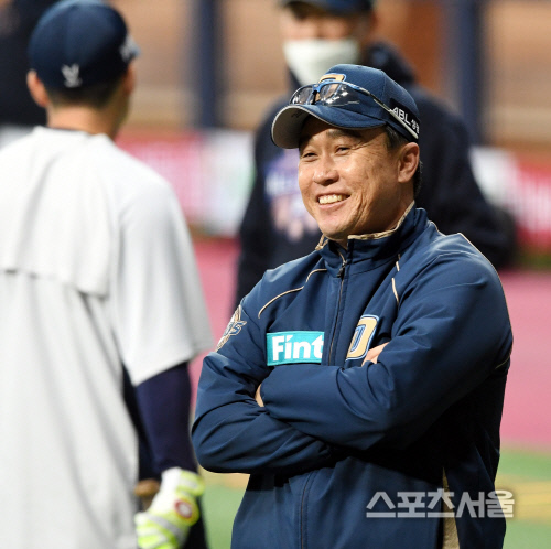 [포토] NC 이동욱 감독, 자신감 넘치는 미소~
