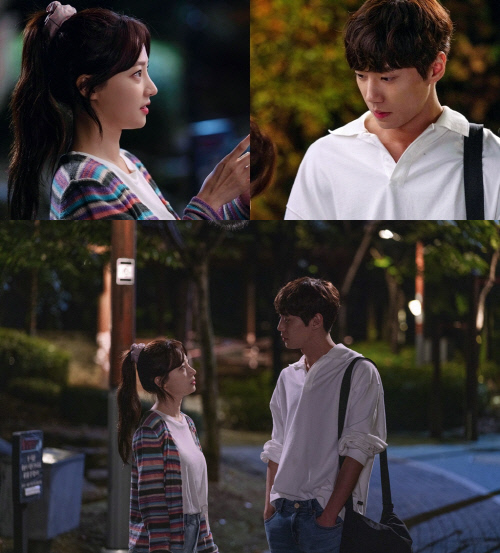 '제발 그 남자 만나지 마요' 송하윤♥이준영, 한밤중 데이트 포착 '설렘'