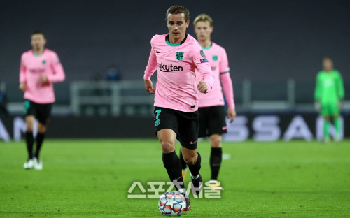 그리즈만 골이 터져야 FC바르셀로나가 산다...디나모 키예프전 '비상'