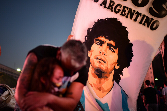 FBL-ARGENTINA-MARADONA-DEATH-AFP PICTURES OF THE YEAR 2020