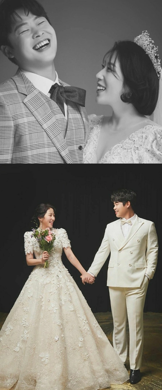 김영희, 웨딩사진→신혼집 공개 "내 잇몸도 좋아해주는 윤승열♥"