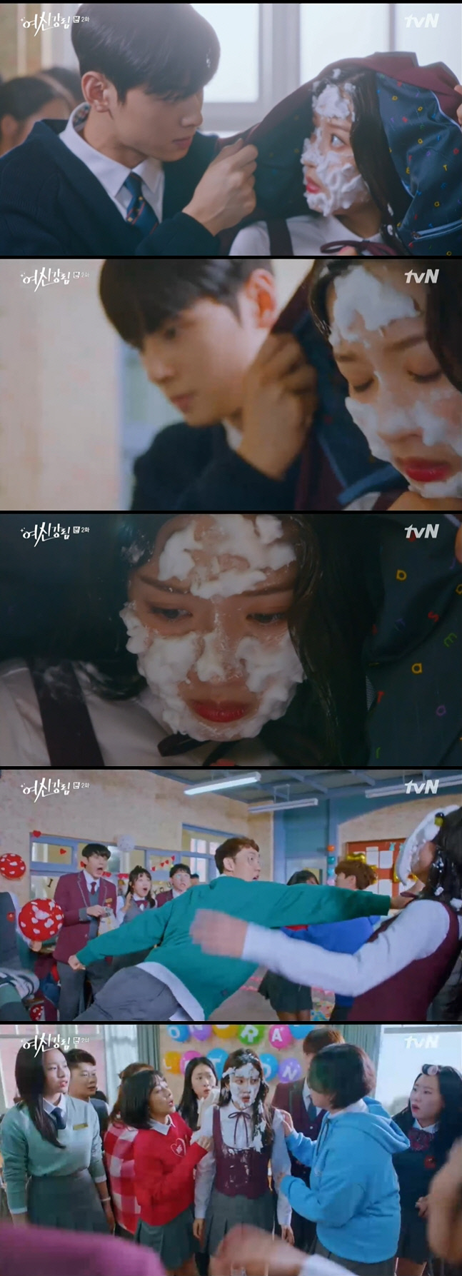 '여신강림' 문가영 민낯 발각 위기, 백마 탄 왕자로 등장한 차은우 [SS리뷰]