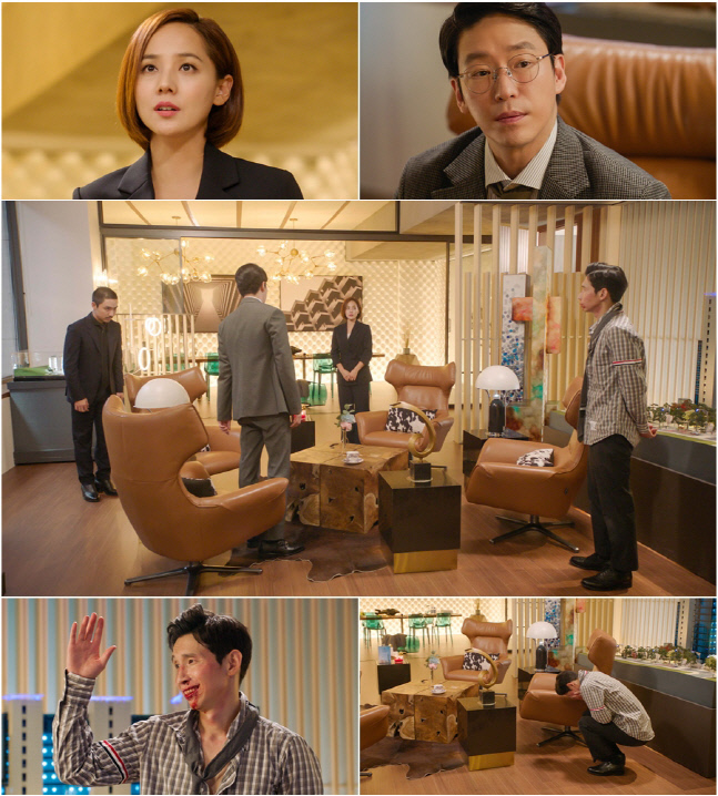 '펜트하우스' 엄기준의 위기? 봉태규 피범벅 미소 포착도